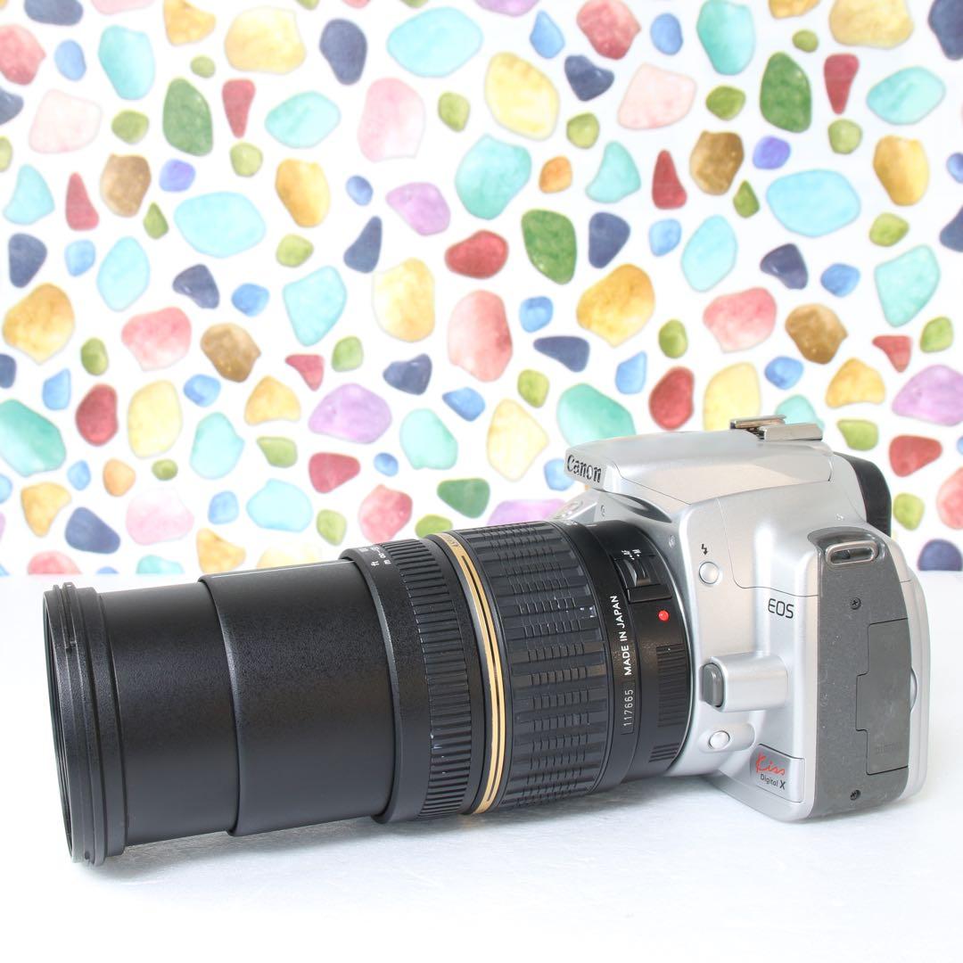 ♥︎◇Canon KISS X ◇大人気一眼レフ♪ ◇豪華レンズキット