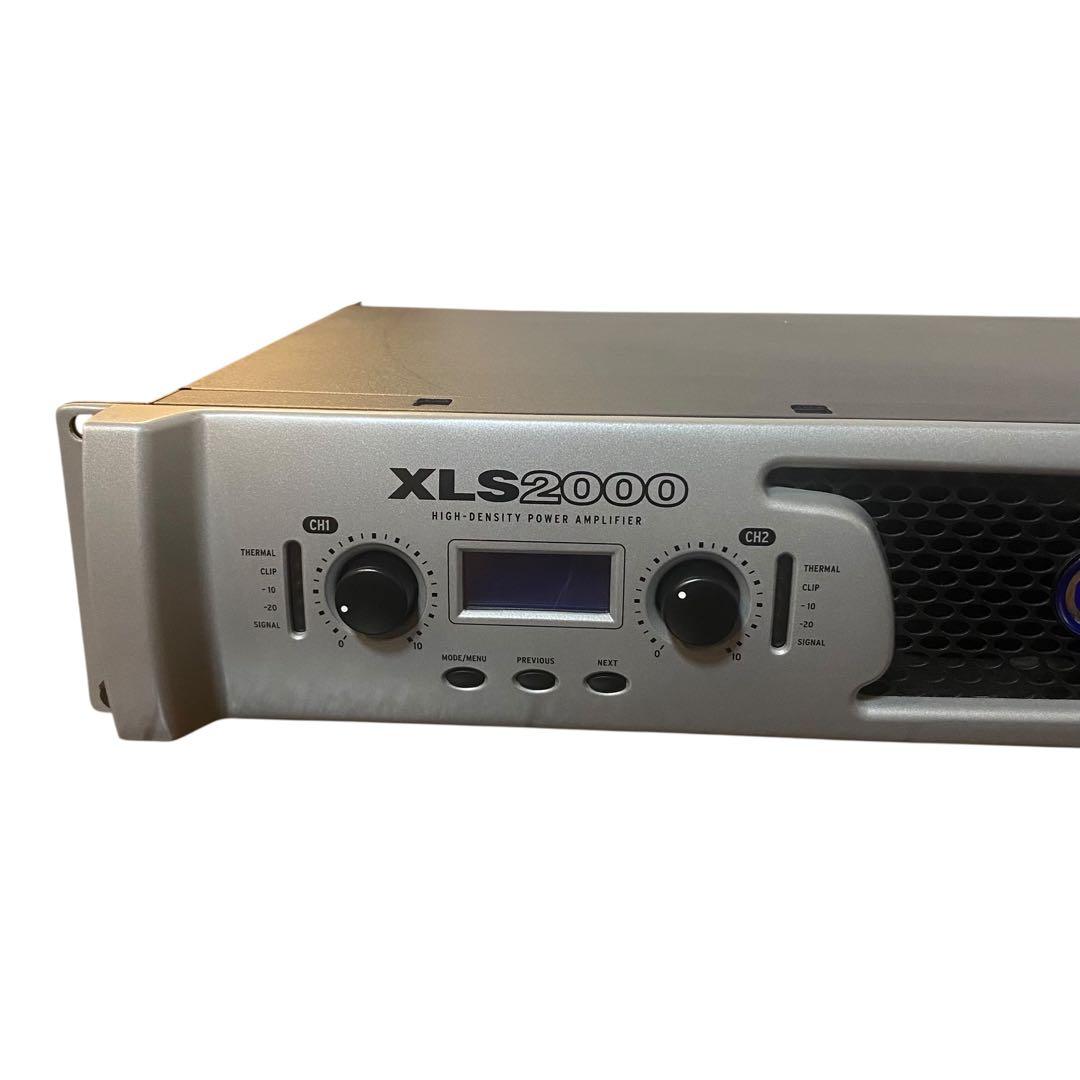 【現状品】アムクロン　デジタルパワーアンプ CROWN XLS2000