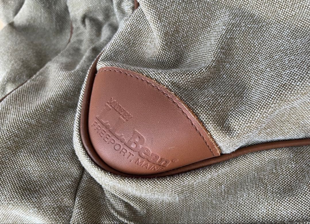 L.L.Bean キャンバス　遠征　旅行　バッグ 特大　ショルダーカーキ