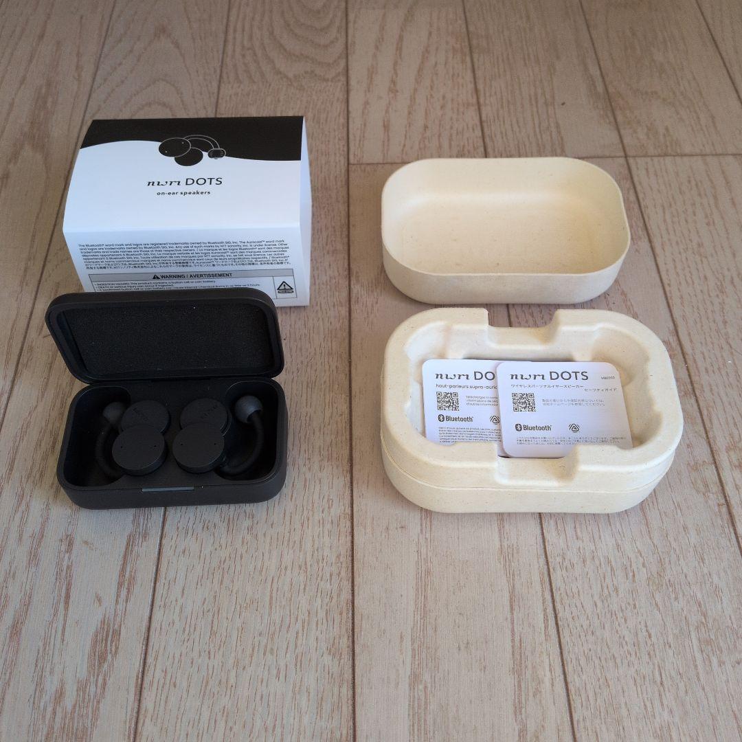 イヤホン nura DOTS on-ear speakers