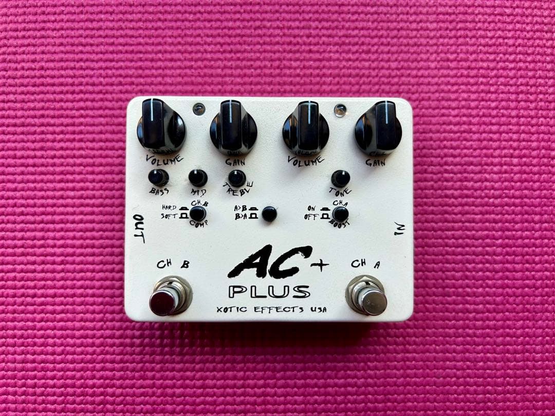 期間限定最安値Xotic Effects AC+ PLUS 手書きシリアル