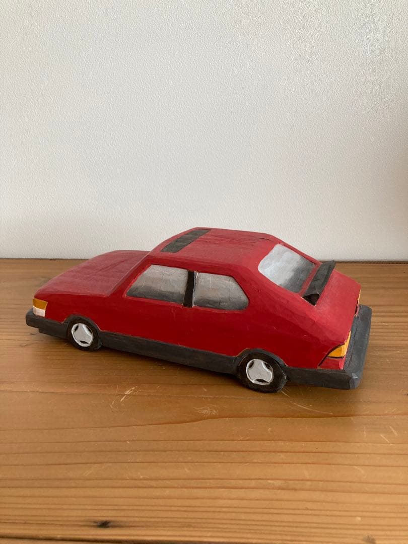 山崎悠人　彫刻　ドライブ・マイ・カー　サーブ900ターボ　現代アート