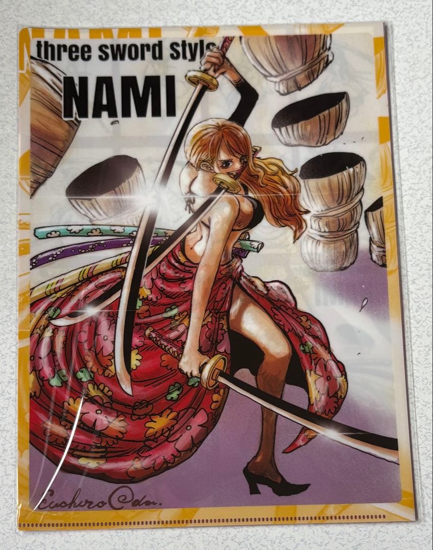 ワンピースマガジンVol.13 懸賞当選品 特製クリアファイル