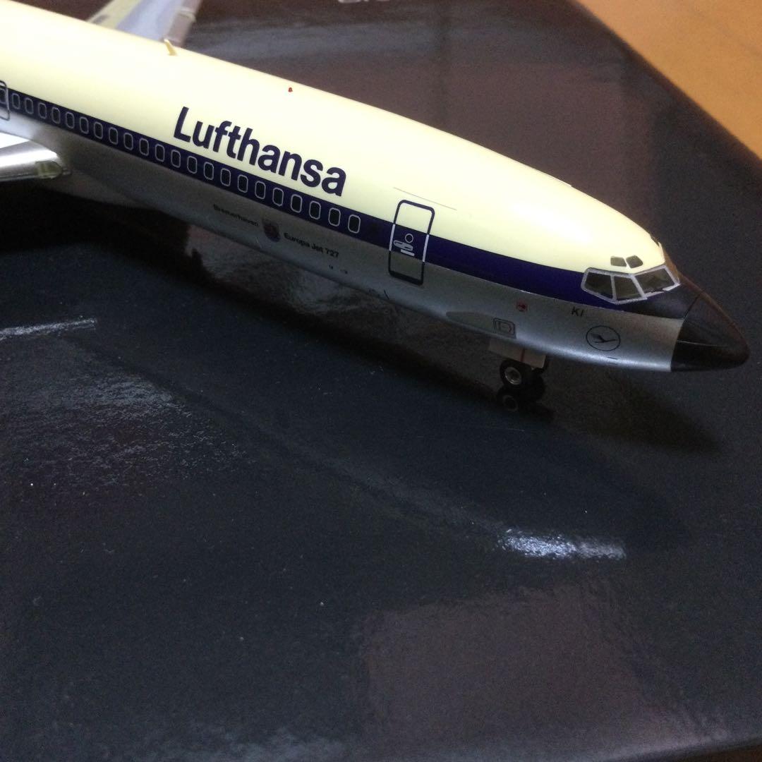 1/200ルフトハンザドイツ航空B727-200模型