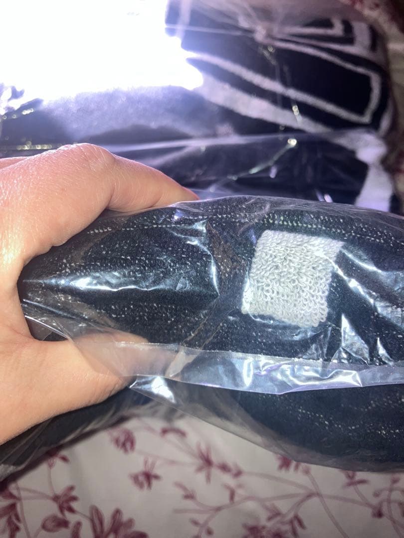 矢沢永吉　タオルケット　パイル　ストライプ　ブラック/ホワイト　完売品