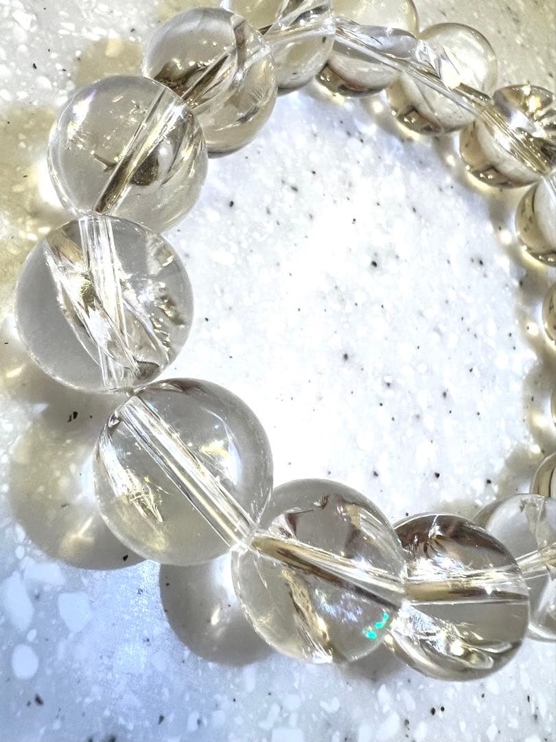 美✨超希少✨AAAAA虹の冠✨レムリアンシード クリスタル✨全粒天然アイリス無垢