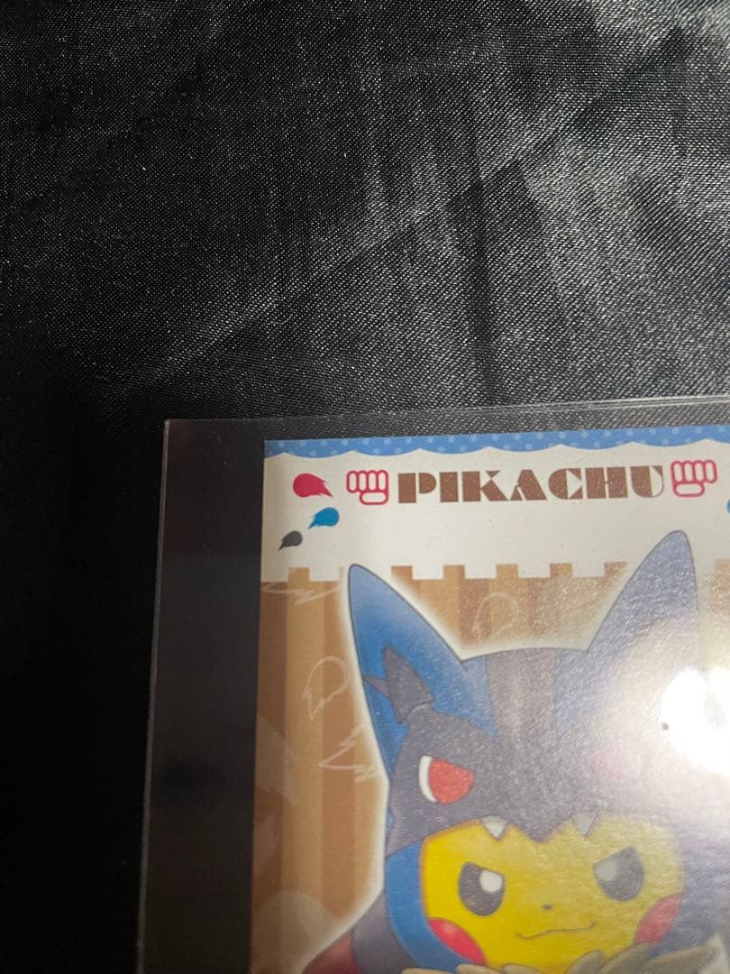 ピカチュウ メガポンチョ 名刺カード 3枚セット