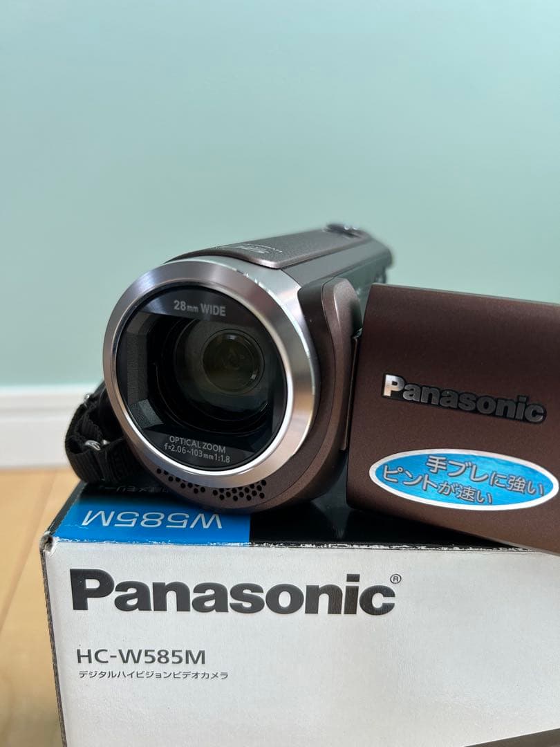 【美品】Panasonic HC-W585M ビデオカメラ 本体