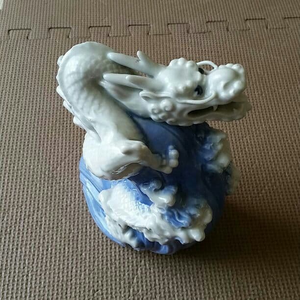 龍 陶器 骨董 アンティーク 時代物 ヴィンテージ