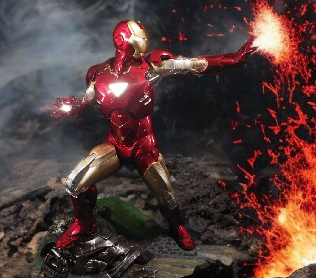 ★未使用 レア品 アイアンマン Mk6 大型 フィギュア 50cm マーク6