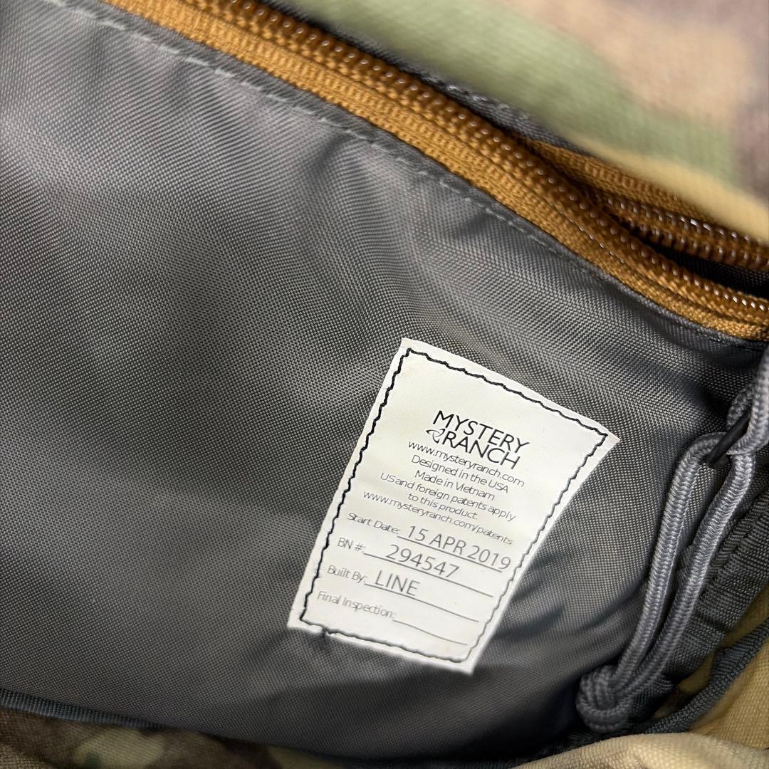 めっちゃ珍しい！！MYSTERY RANCH カモフラージュ ウエストポーチMC