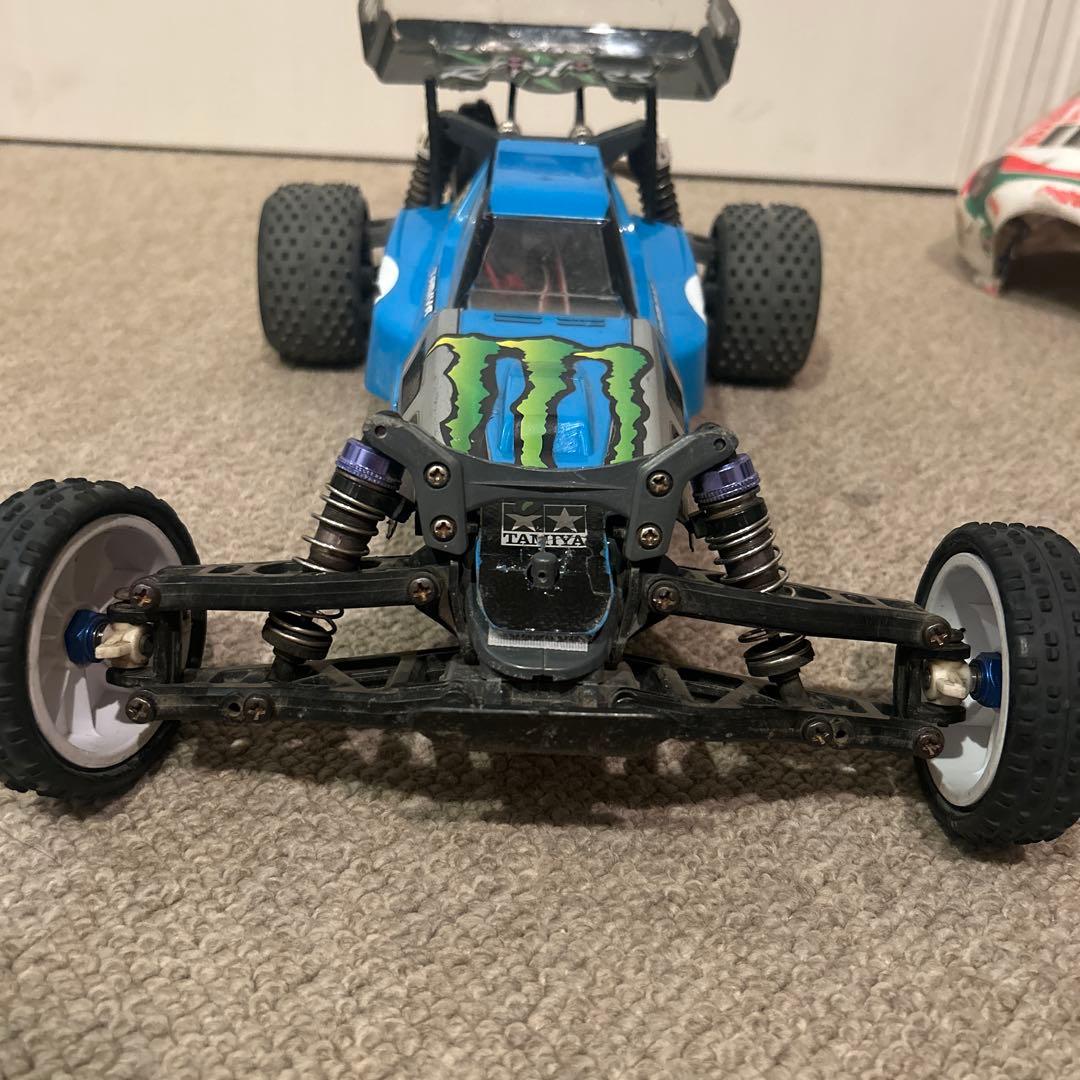 タミヤDT03レーシングファイター メカ付きスポチュン黒缶