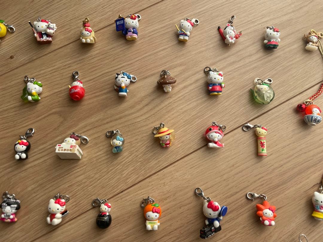 【レア】ご当地キティ　根付け　キーホルダー　ストラップ　41点　大まとめ売り