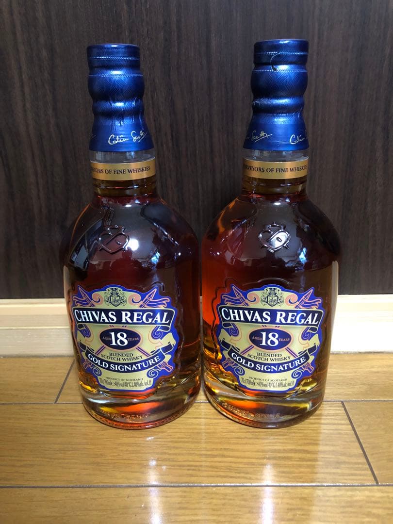 シーバスリーガル18年2本セット