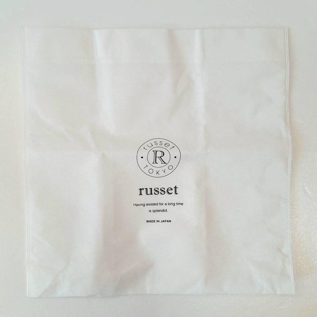 B2071【未使用級】russet ショルダーバッグ クラウズナイロン 黒