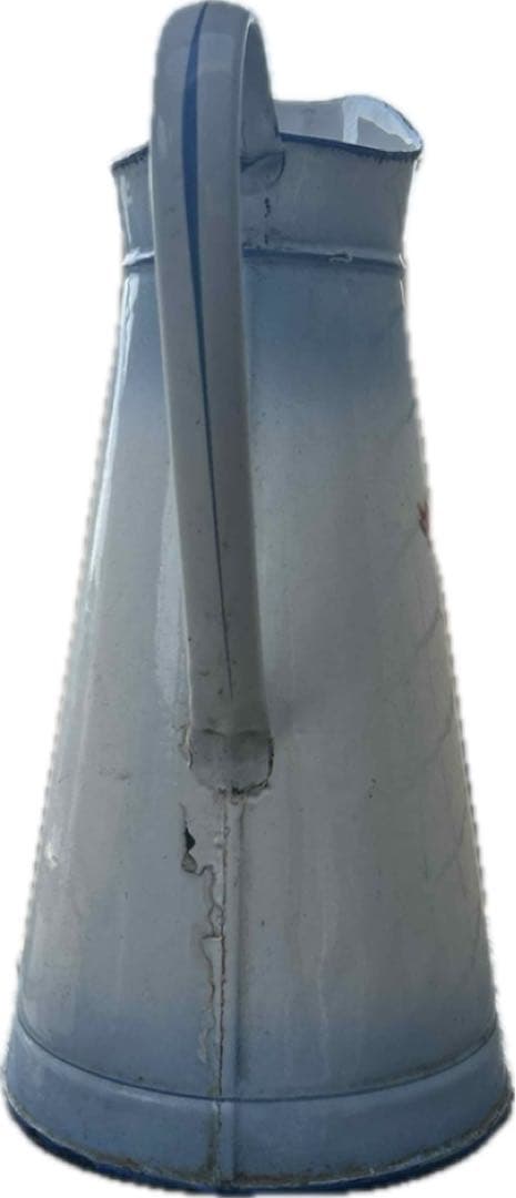 フランスアンティークホーロー　ジャグ　ピッチャー