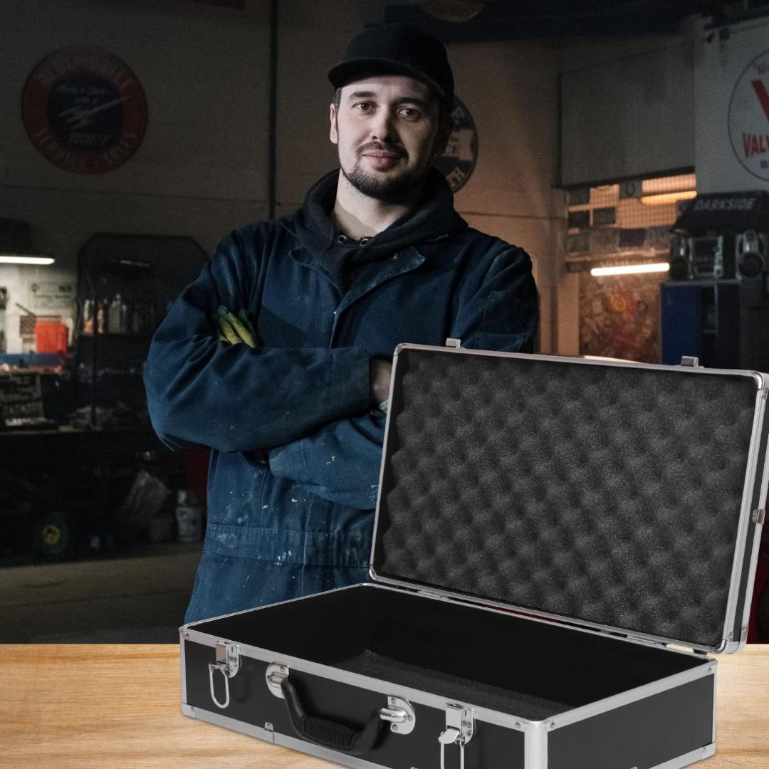 4個セット⭐️アルミツールケース⭐️アタッシュケース ブラック クッション付