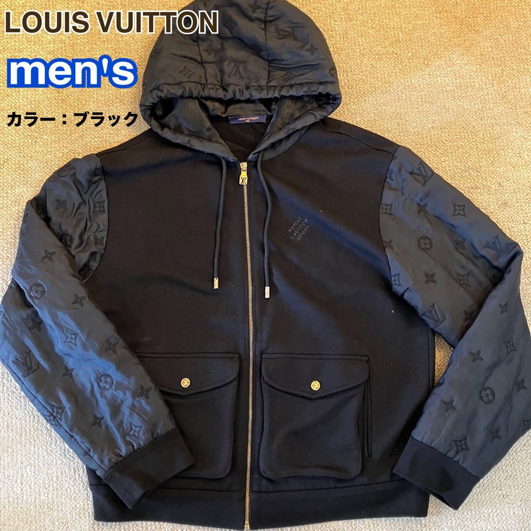 LOUISVUITTON ルイヴィトン　ハイブリッドジップ モノグラム　パーカー