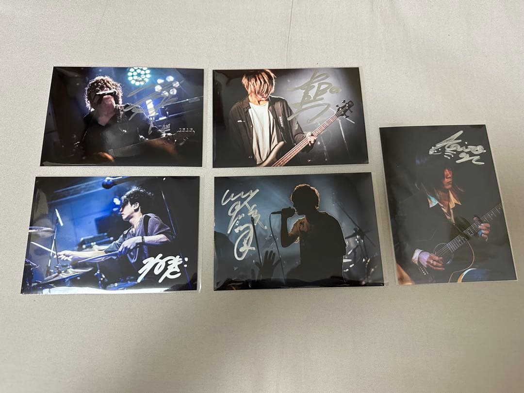 Novelbright ブロマイド 写真 5枚セット サイン