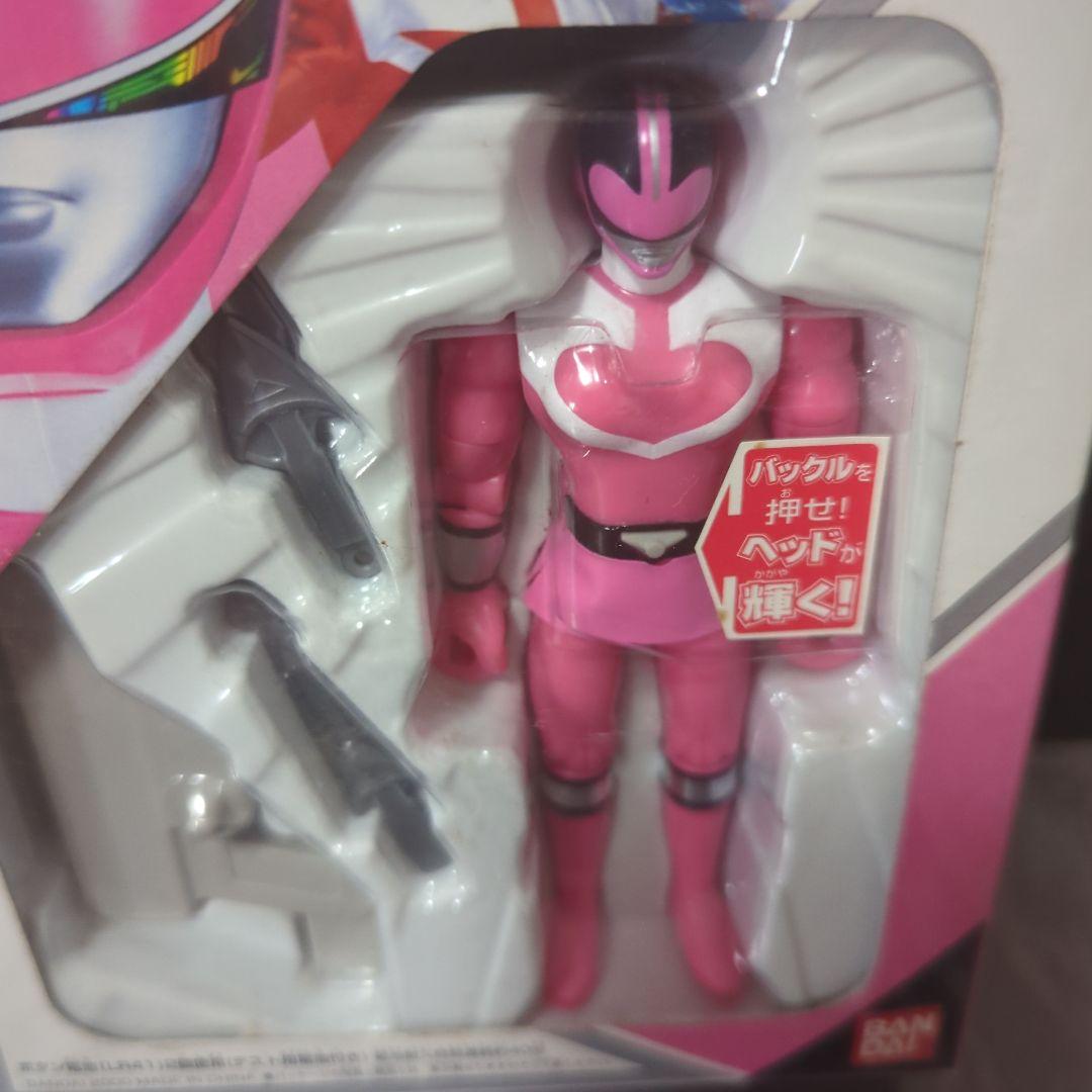 【未開封】未来戦隊タイムレンジャー　シャイニングヒーロ　6体セット