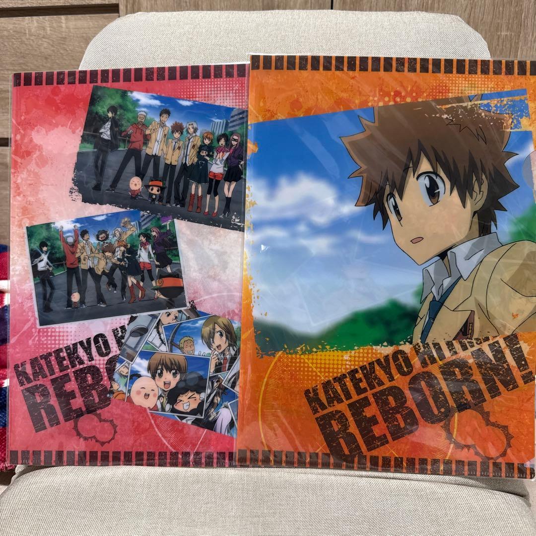 家庭教師ヒットマンREBORN J-WORLD クリアファイル 2枚セット