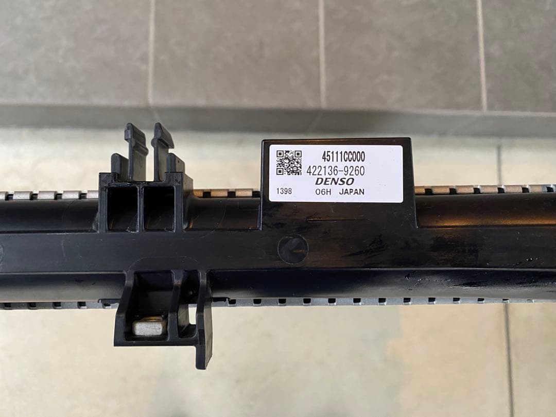 トヨタ　GR86 純正ラジエター　使用少なめ