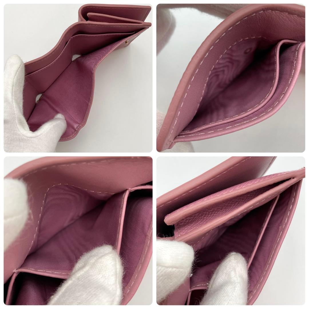 tamtam✨クリスチャンディオール モンテーニュ ロータス 三つ折り財布