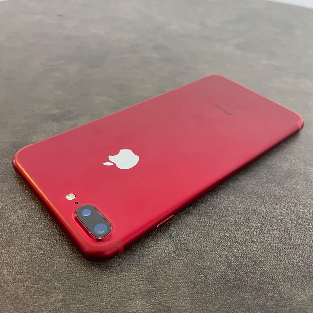 Phone 7 Plus 256GB RED SIMフリー バッテリー96% 赤