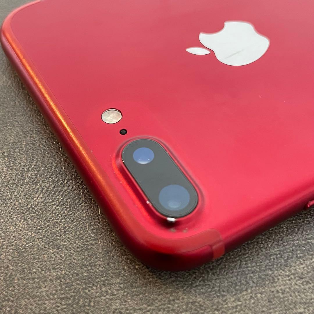 Phone 7 Plus 256GB RED SIMフリー バッテリー96% 赤