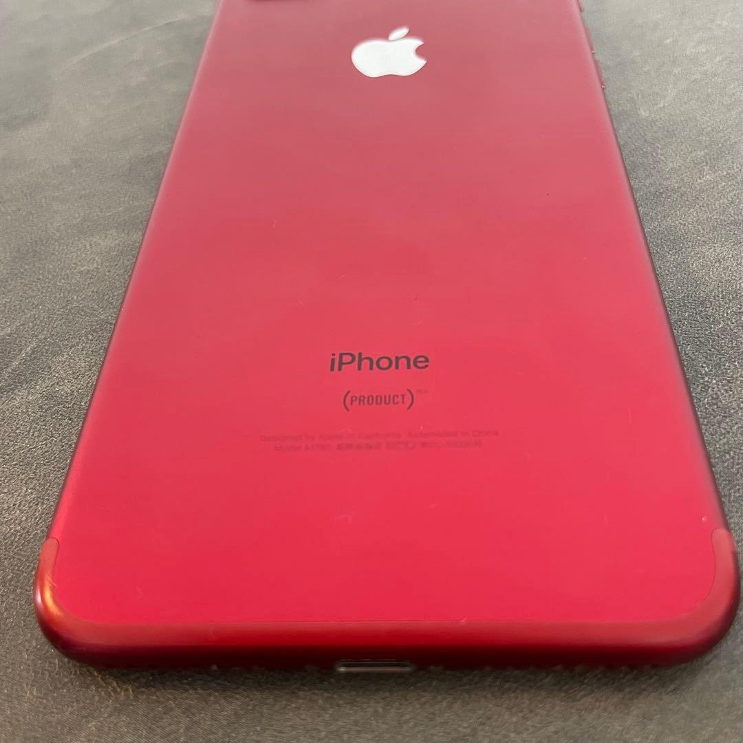 Phone 7 Plus 256GB RED SIMフリー バッテリー96% 赤