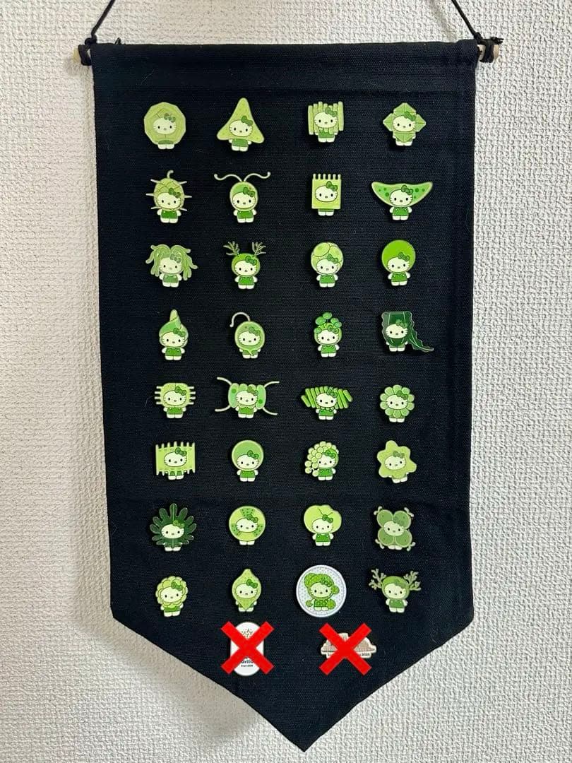 大阪 万博 限定 藻 藻類 キティ ピンバッジ 全32種 コンプリート