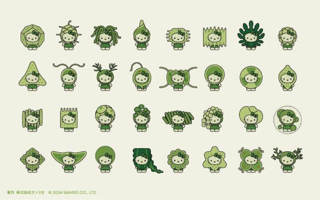 大阪 万博 限定 藻 藻類 キティ ピンバッジ 全32種 コンプリート