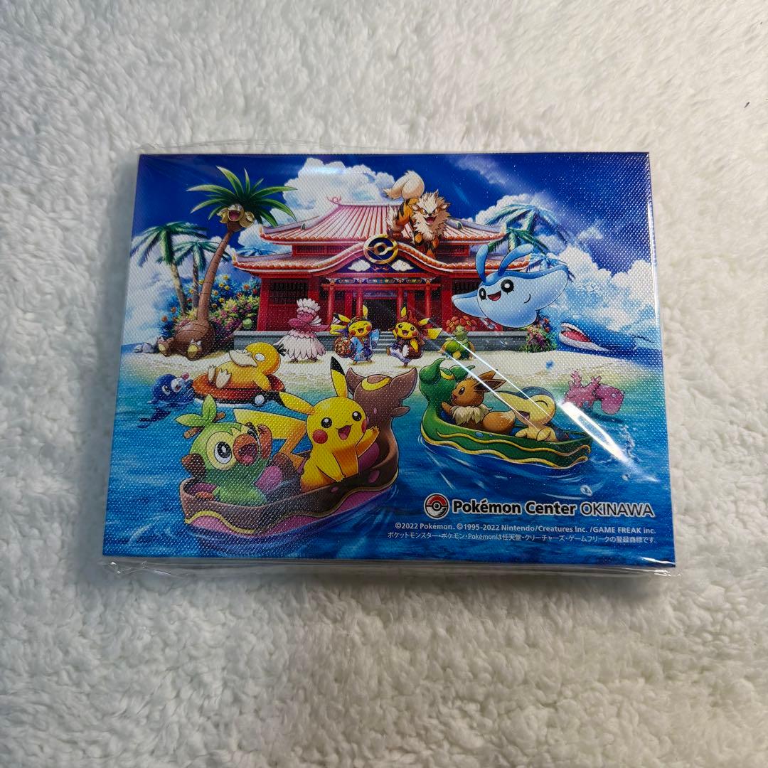 ポケモンセンターオキナワ　オープン記念　キャンバスボード　当選書付き