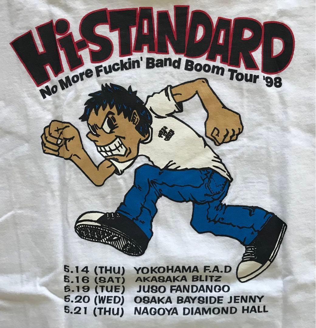 Hi-STANDARD ハイスタンダード 1998 ツアー Tシャツ Lサイズ