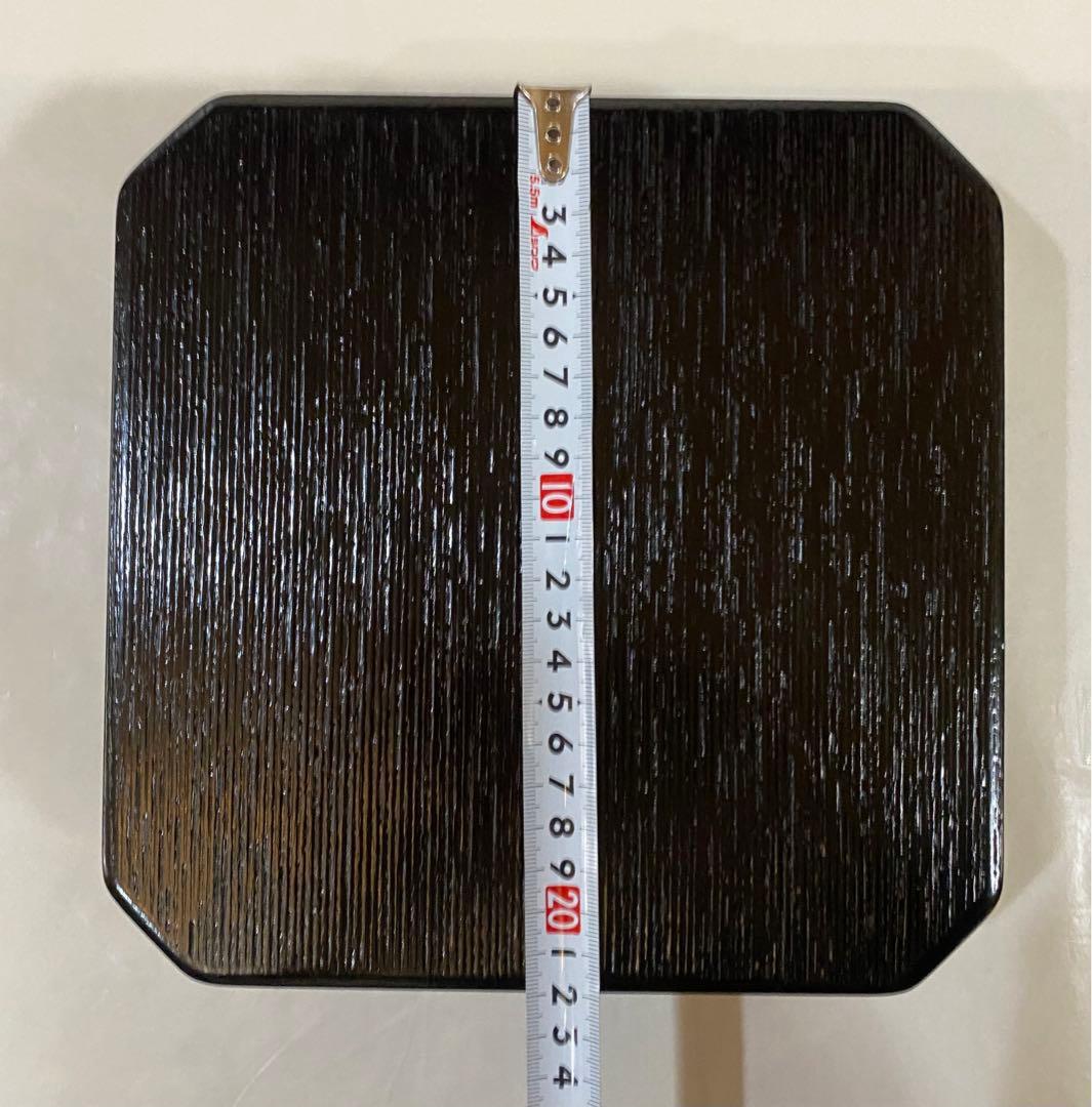 茶道具　大徳寺重　木製本漆　5個