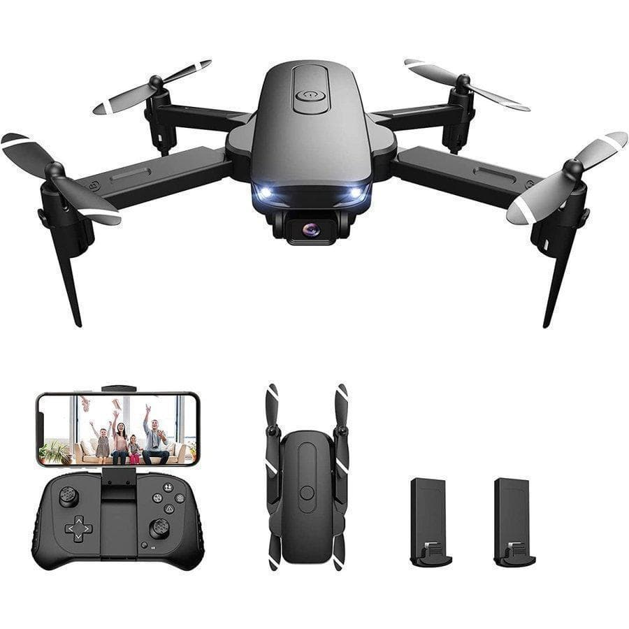 13【新品未使用】【送料無料】ドローン　折りたたみ 1080P バッテリー2個