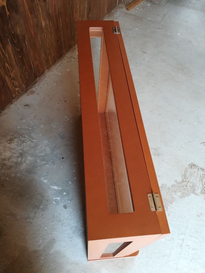 コ*リ様 大きめ木製枠ケース　ショーケース店舗什器　送料込み