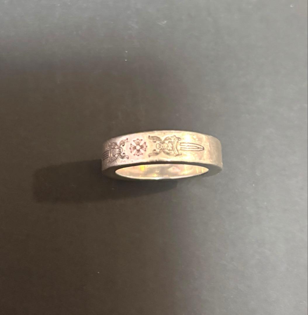 クロムハーツ スペーサー ダガーリング 6mm SV925 ユニセックス 14号