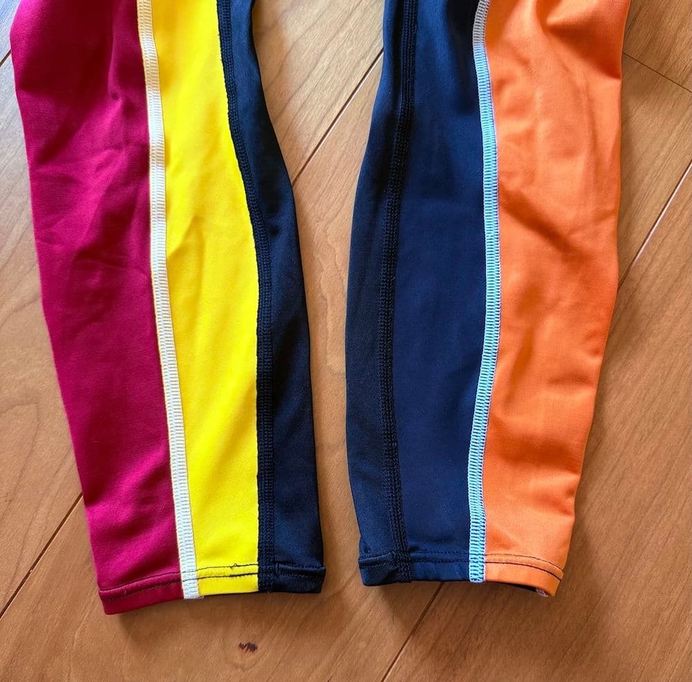 【美品・レア】MIZUNO アクセルスーツ ロングスパッツ Mサイズ 競パン