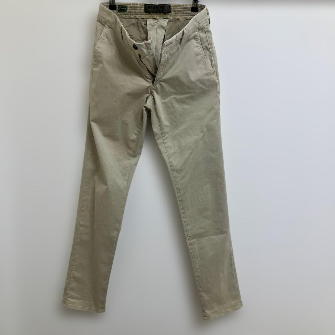 【インコテックス100型】ストレッチチノ スリムフィット 30サイズ ベージュ