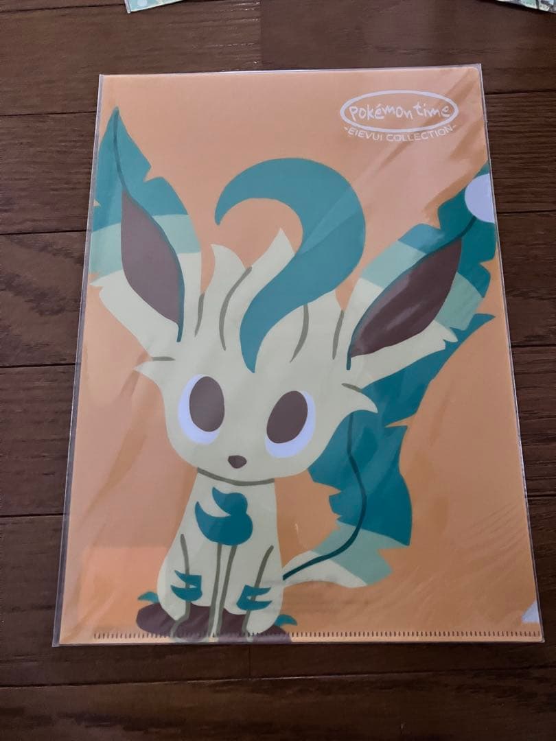 ポケモン　リーフィア　クリアファイル7枚+ぺったりフック　ヒグチユウコ他　まとめ
