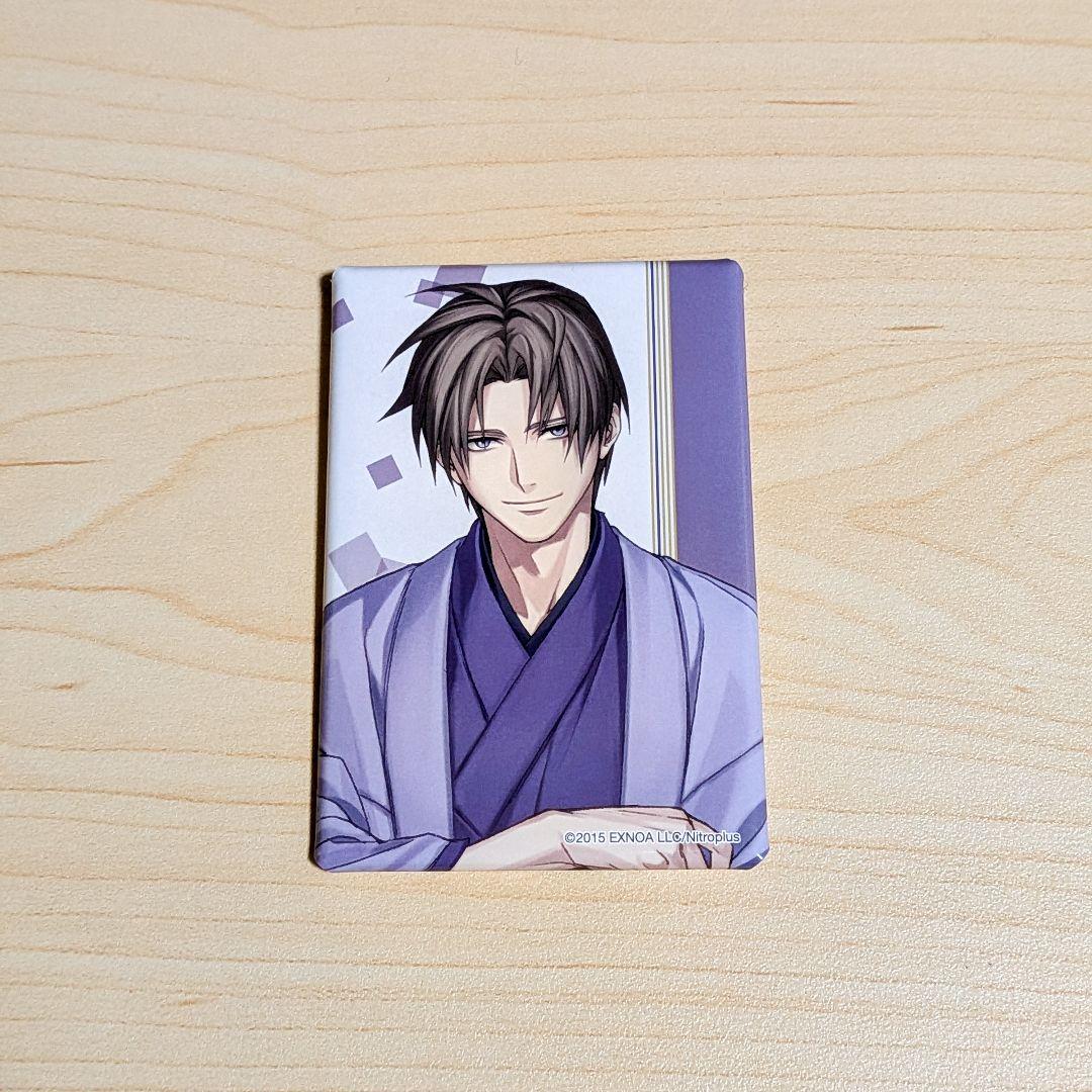 刀剣乱舞　へし切長谷部　軽装　スクエア缶バッジ