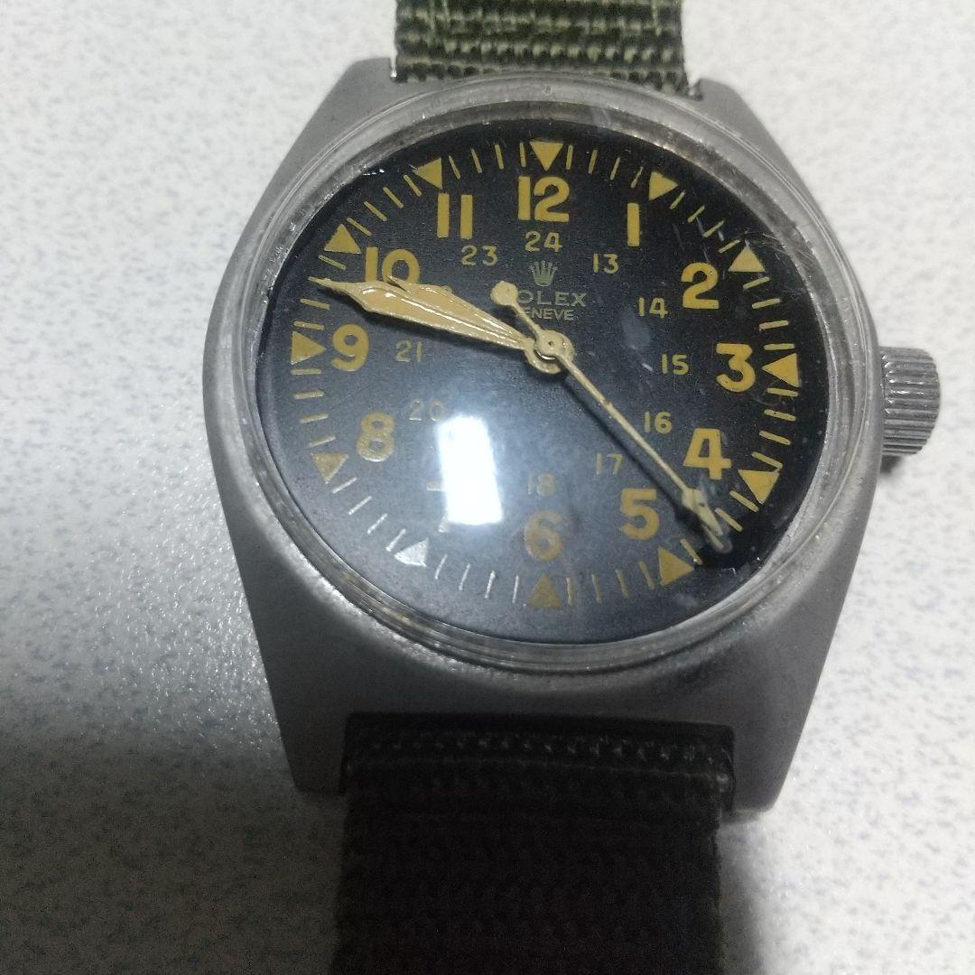 ロレックス50,sイギリス軍ミリタリー中古品1本ジャンク
