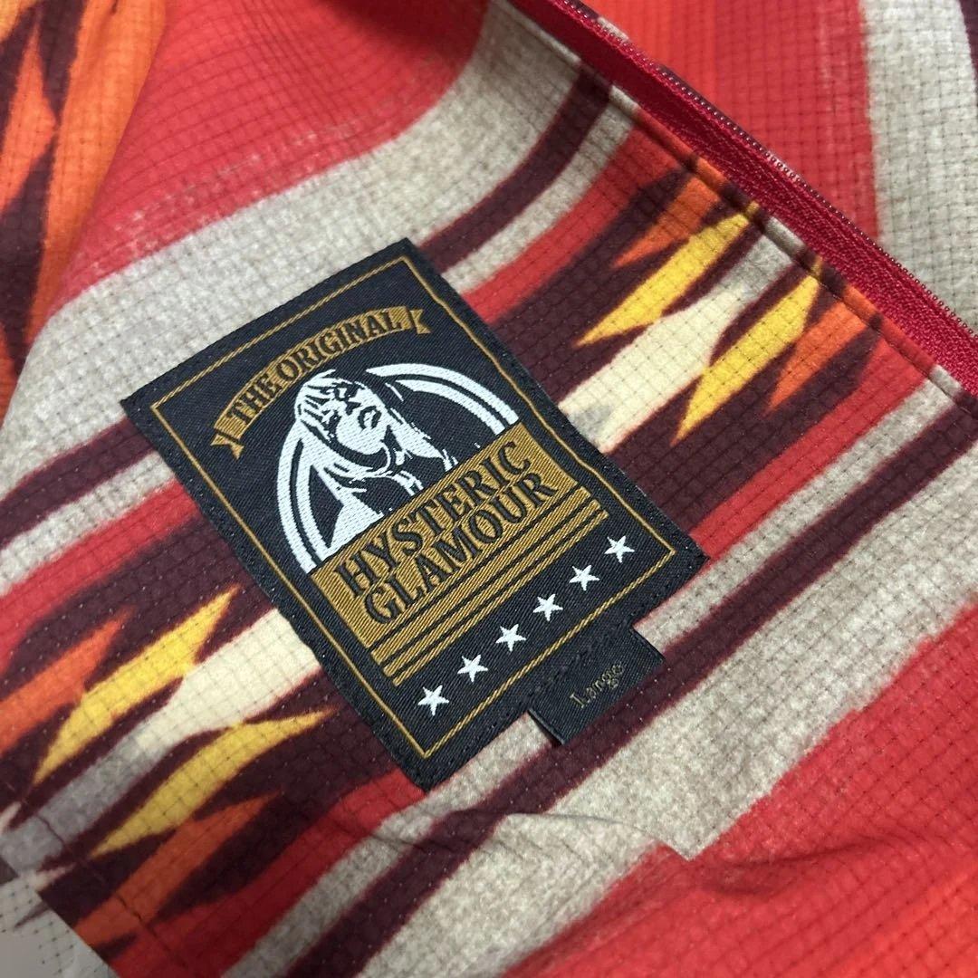 ヒステリックグラマー　新品タグ付き　ジャケット　ジャンバー　ネイティブ柄