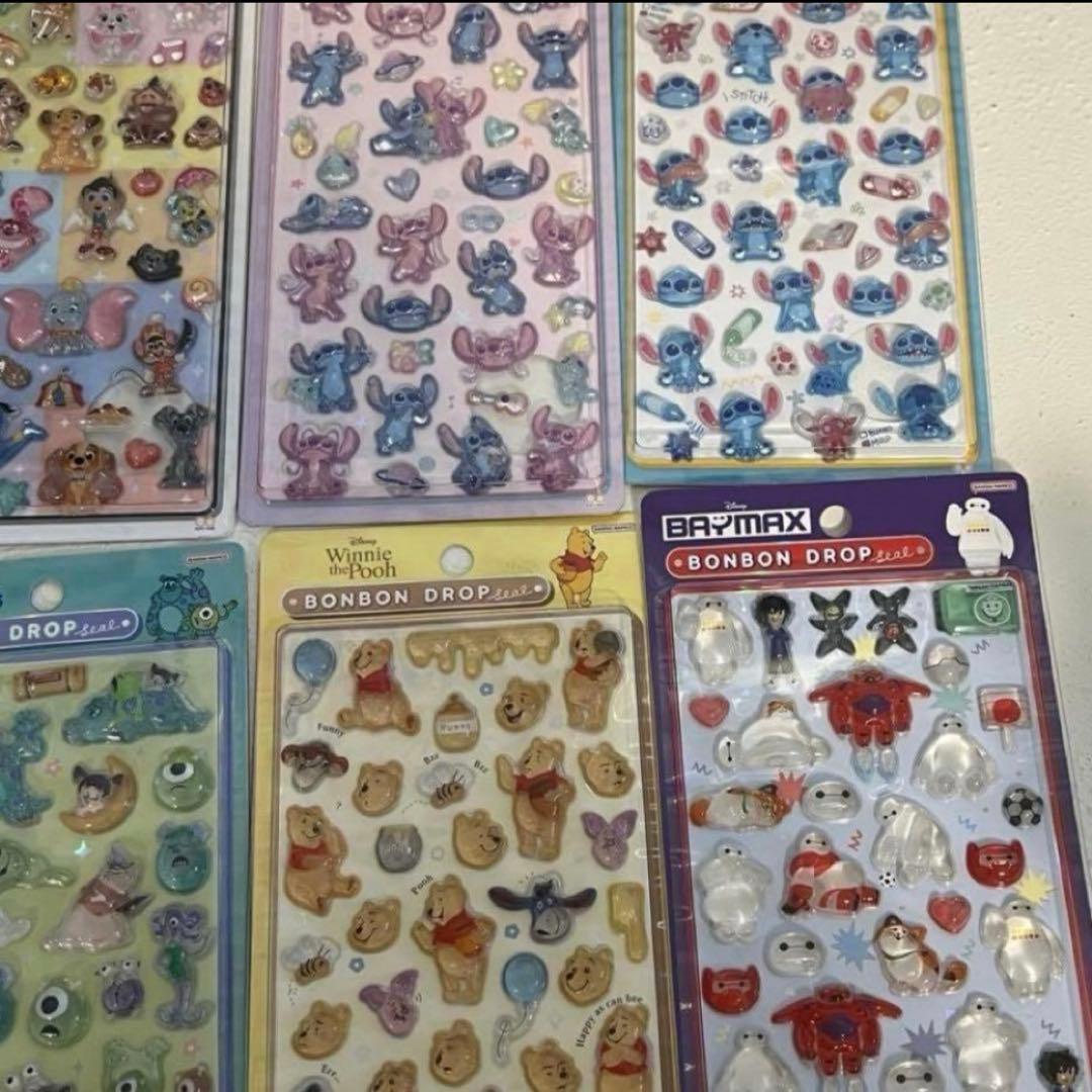 ボンボンドロップシール　ディズニー