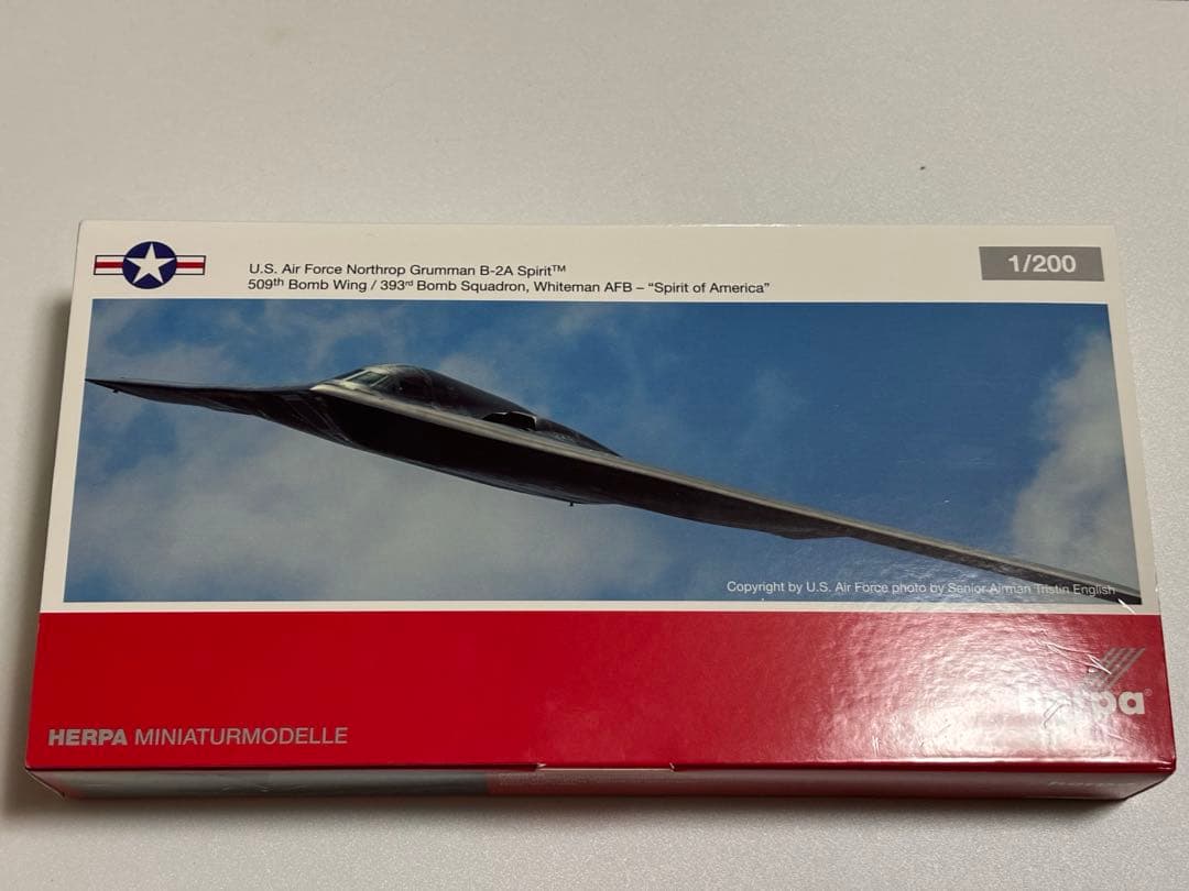 航空機・ヘリコプター Herpa 1/200 B-2A Spirit of America