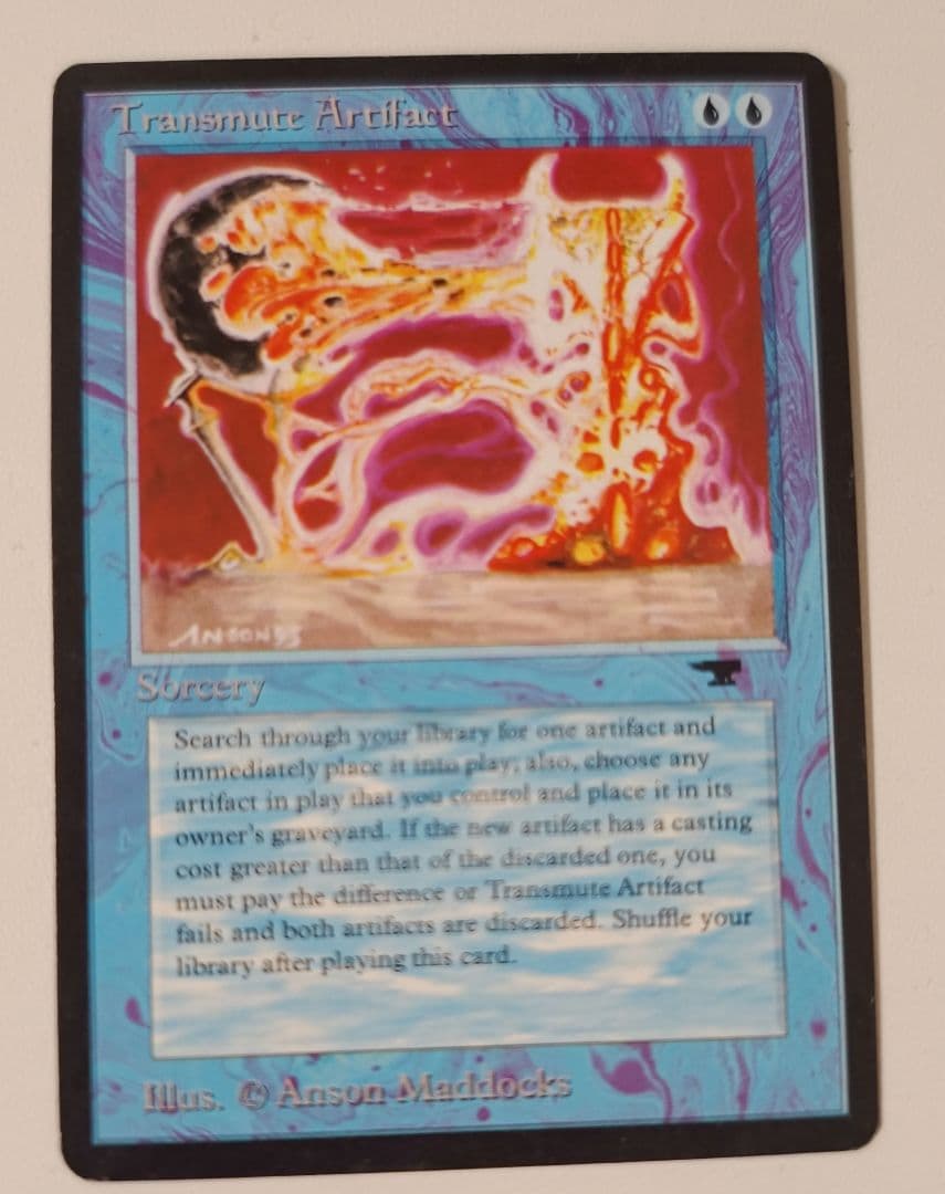 MTG ATQ Transmute Artifact 英語 【再録禁止】