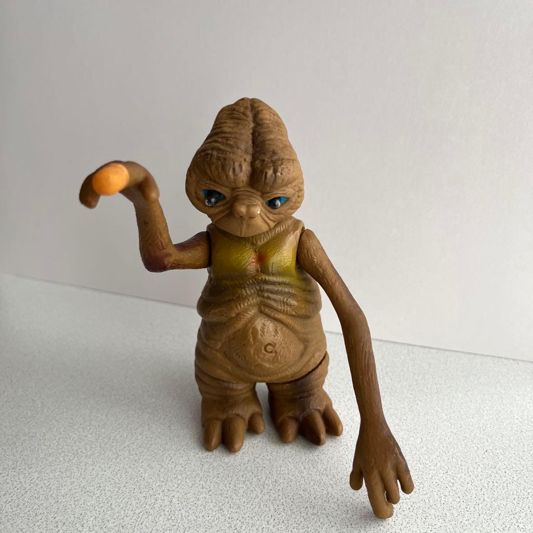 「ETフィギュア」昭和レトロ人形　ヴィンテージ　目か光る