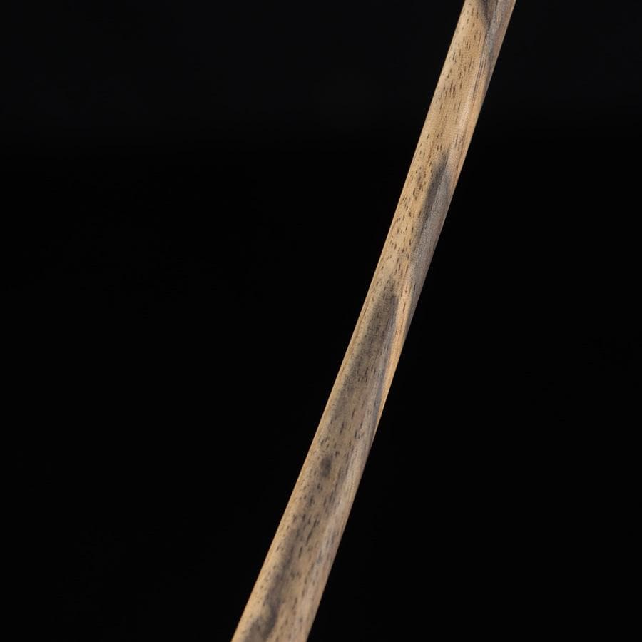 Y2916-4 茶道具 齋藤透 黒柿茶杓 共箱　　＃3