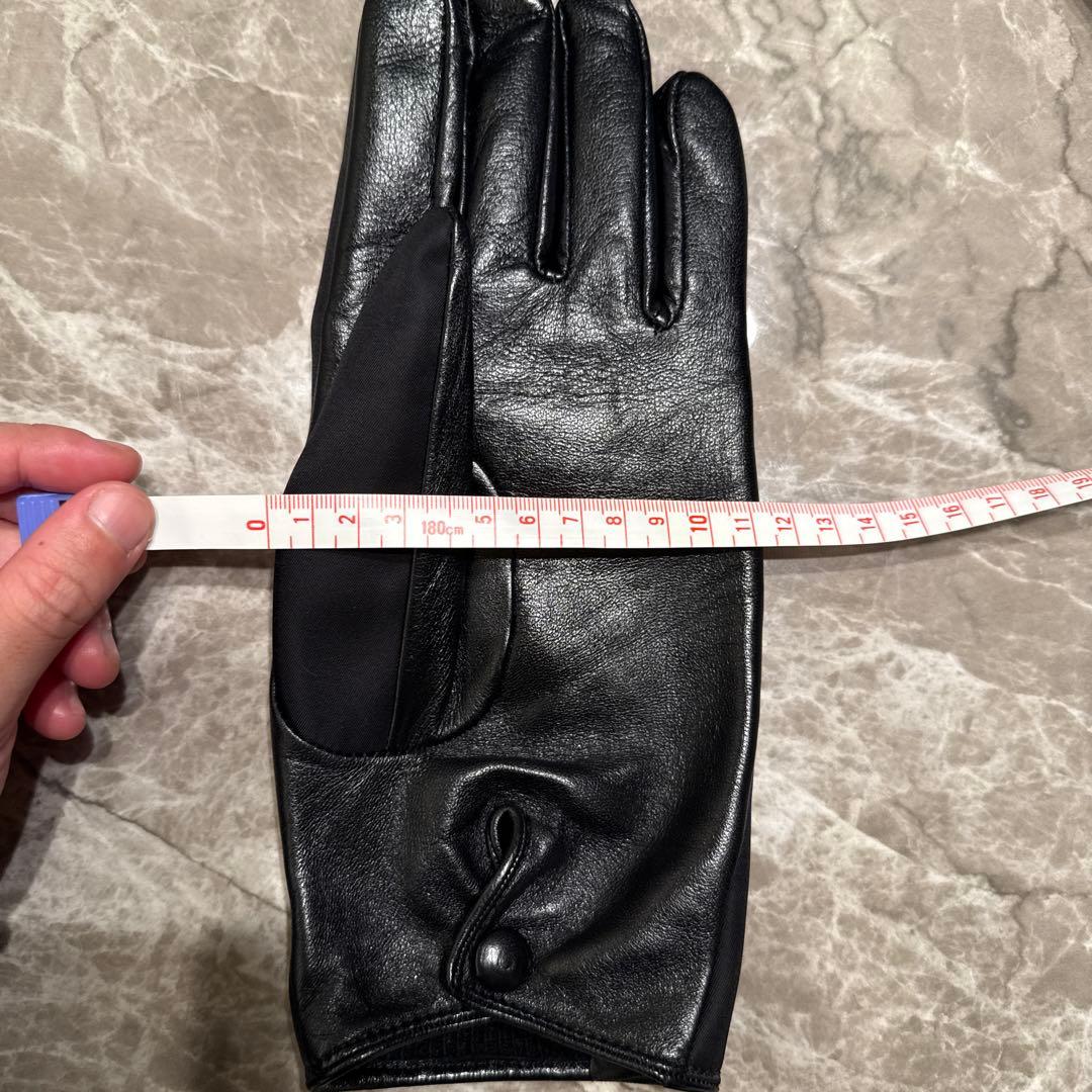【新品・未使用】PRADA プラダ リナイロン×レザー 手袋 グローブ 8.5
